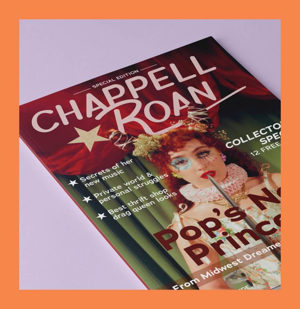 Special edition Chappell Roan magazine concept